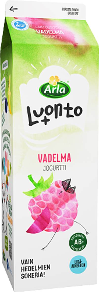 AB Vadelmajogurtti laktoositon