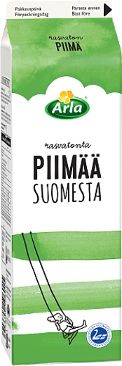 Rasvatonta Piimää Suomesta 1 L