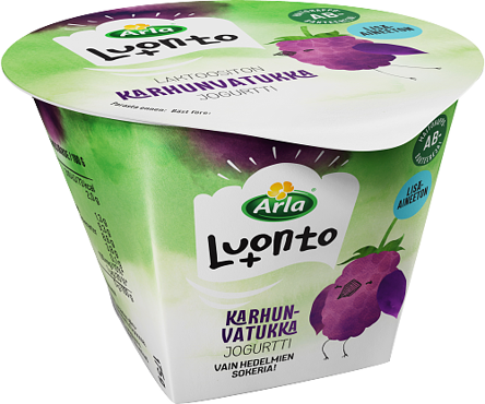 Karhunvatukkajogurtti laktoositon