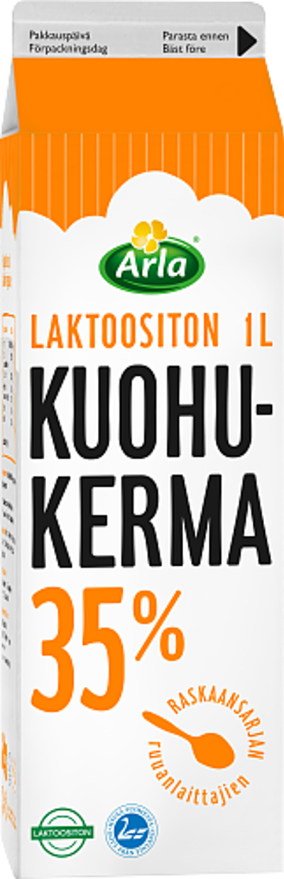 Arla Kuohukerma laktoositon 1 L (ESL)