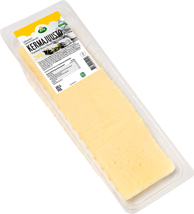 Arla Pro Kermajuusto 28 % viipale
