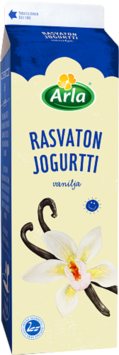 Rasvaton Vaniljajogurtti