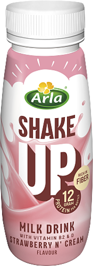 Shake Up Strawberry & Cream laktoositon