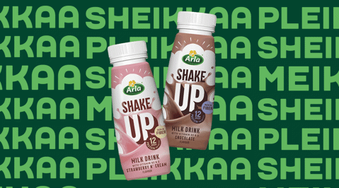 Arla Shake Up juomat nyt kaupoissa!