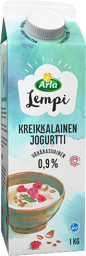 Kreikkalainen jogurtti 0,9% AB laktoositon