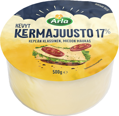 Kermajuusto 17%