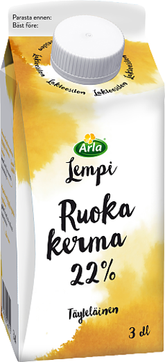 Ruokakerma 22% laktoositon