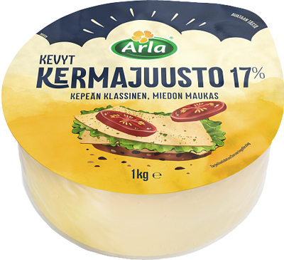 Kermajuusto 17%
