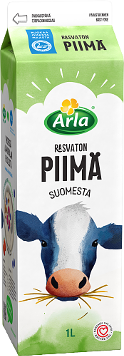 Rasvaton Piimä Suomi