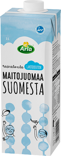 Laktoositon ja rasvaton maitojuoma (UHT)