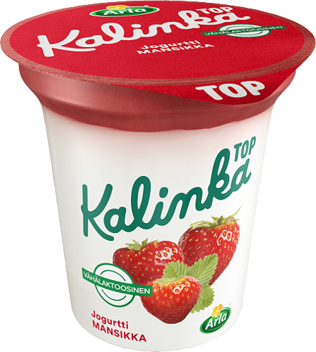 Top Mansikkajogurtti vähälaktoosinen