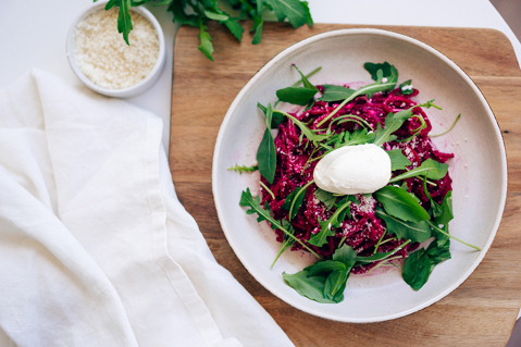 Samettinen punajuuripasta