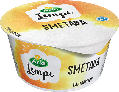 Smetana laktoositon