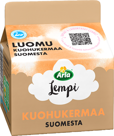 Kuohukerma luomu