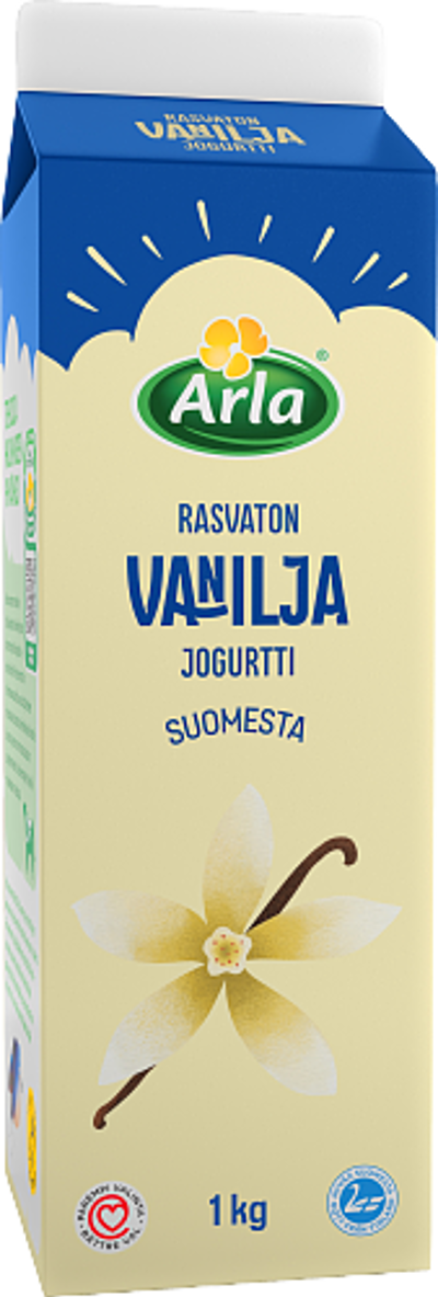 Rasvaton Vaniljajogurtti