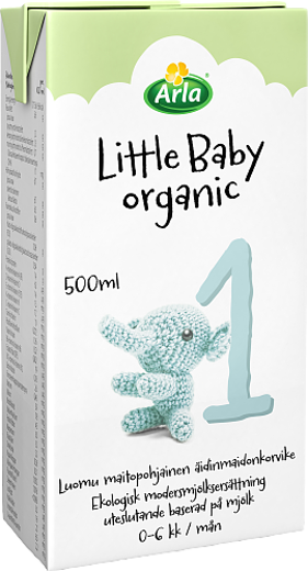 Little Baby&Me Organic 1 Luomu maitopohjainen äidinmaidonkorvike UHT