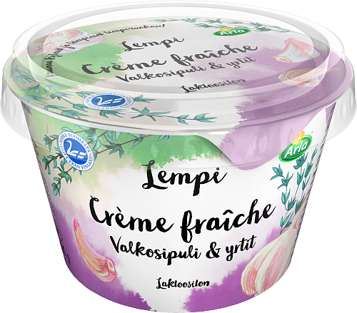 Arla® Lempi Creme Fraiche valkosipuli-yrtit 200g