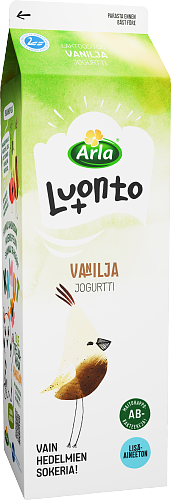 Arla Luonto+ Vaniljajogurtti, laktoositon 1 kg