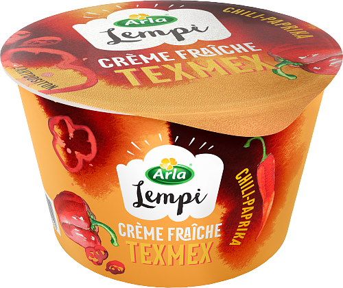 Arla® Lempi Texmex creme fraiche chili-paprika laktoositon 200 g