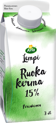 Arla® Lempi Ruokakerma 15% laktoositon 3 dl