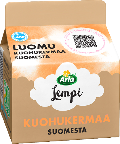 Arla® Luomu kuohukermaa