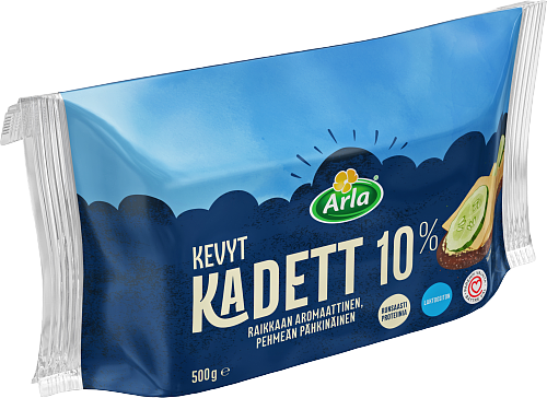 Viipaletta Arla Kadett Huoleton 10 % -juustoa