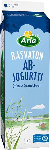 AB rasvatonta maustamatonta jogurttia